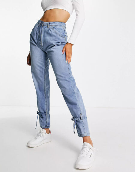 Women's Slim Straight Jean - Görsel 4