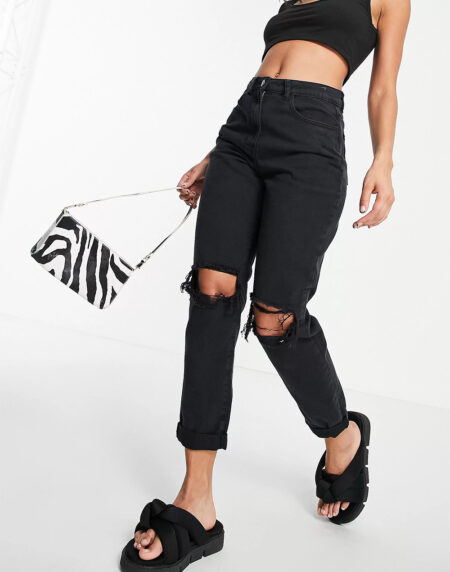 Women's Slim Straight Jean - Görsel 2